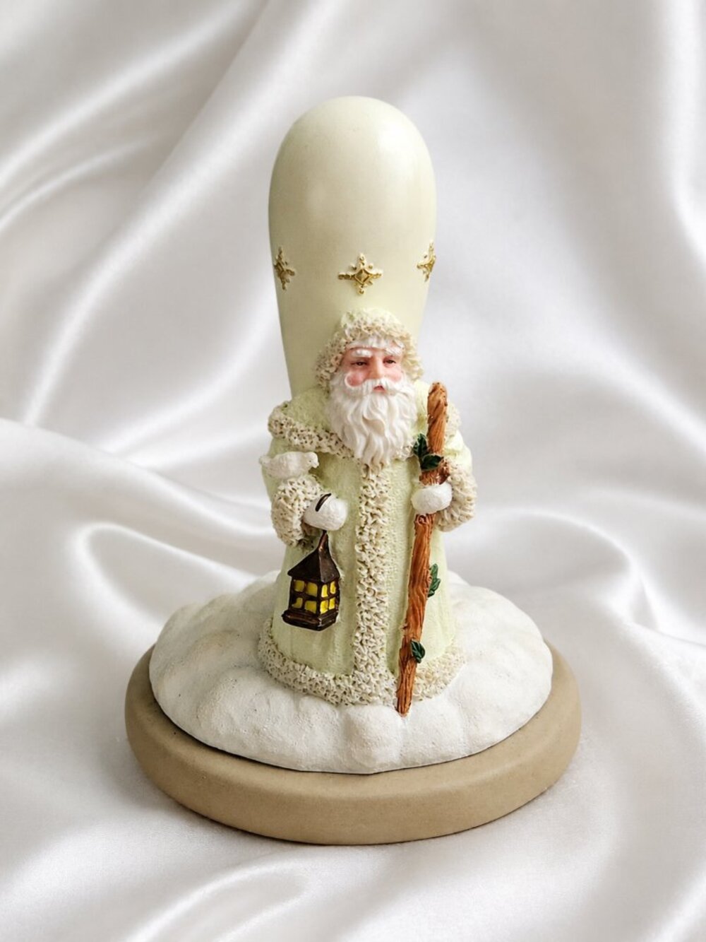 Brown Bag Cookie Art Cookie Press Snow Santa Limited Edition